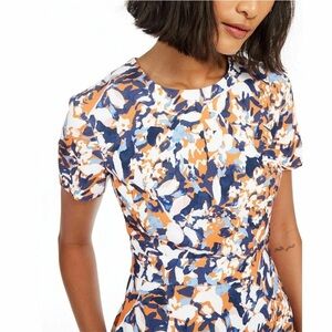 French Connection Enid Stretch Fit & Flare Dress 8